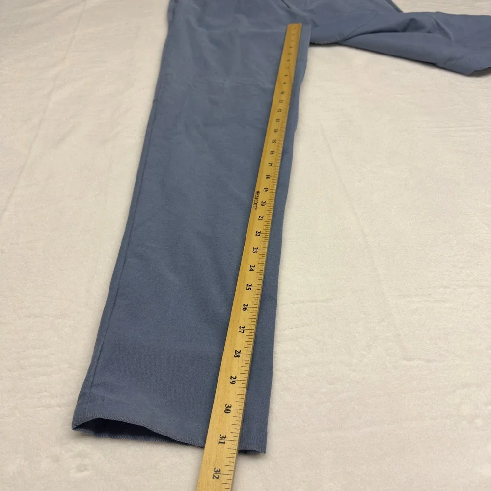 Lululemon Pants Mens 34x31 Slate Blue ABC Slim Fit Utilitech 5 Pocket Canvas